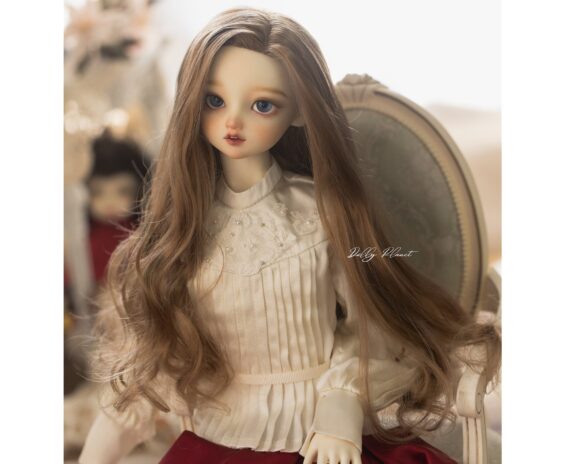 Long Curly BJD Wig – Styled Hair for SDGR, SD16, Smart Dolls