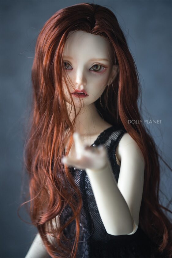 Long Curly BJD Wig – Styled Hair for SDGR, SD16, Smart Dolls