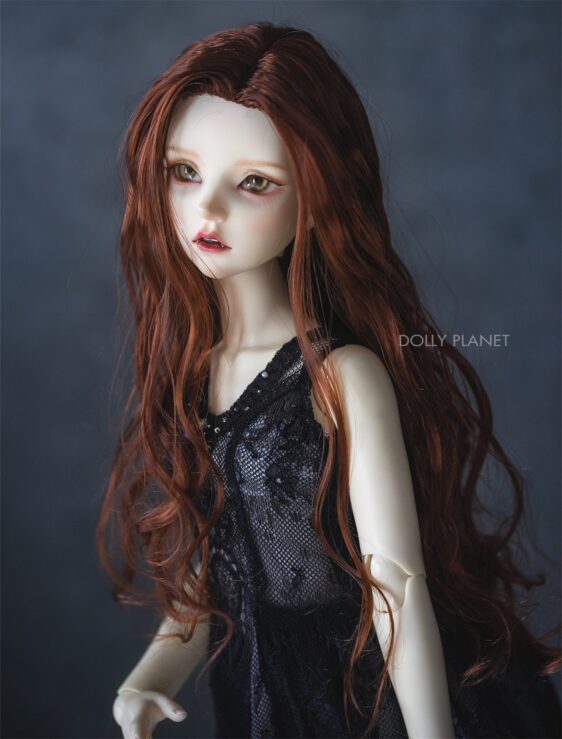 Long Curly BJD Wig – Styled Hair for SDGR, SD16, Smart Dolls