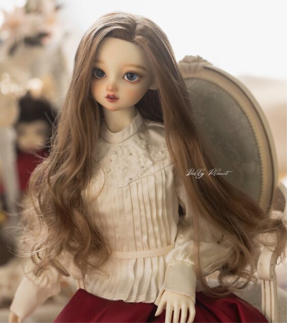 Long Curly BJD Wig – Styled Hair for SDGR, SD16, Smart Dolls