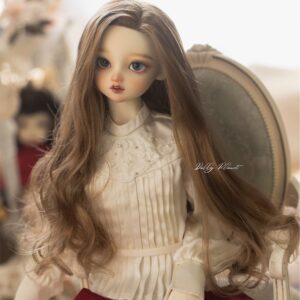 Long Curly BJD Wig – Styled Hair for SDGR, SD16, Smart Dolls