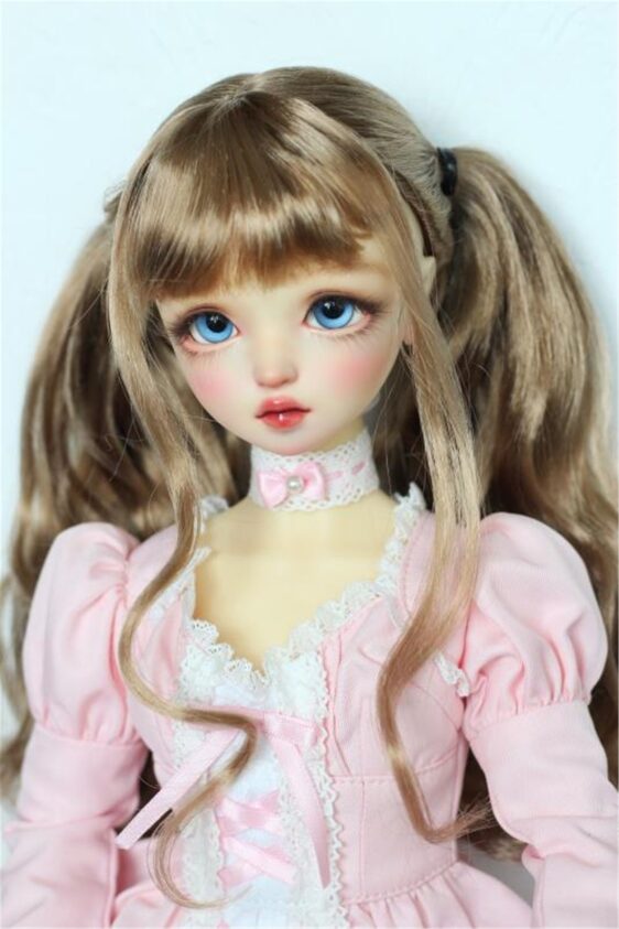 Long Curly Wig for Dolls - 1/3 1/4 1/6 BJD