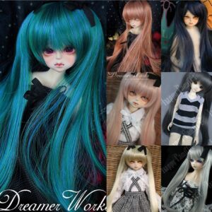 Long Pigtails BJD Wig – For SD, MSD, and More