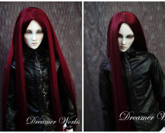 Long Straight BJD Wig – Cosplay, Lolita & Fashion Hair for 1/3 & 1/4 Dolls