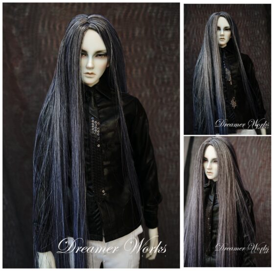 Long Straight BJD Wig – Cosplay, Lolita & Fashion Hair for 1/3 & 1/4 Dolls