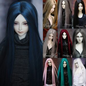 Long Straight BJD Wig – Cosplay, Lolita & Fashion Hair for 1/3 & 1/4 Dolls