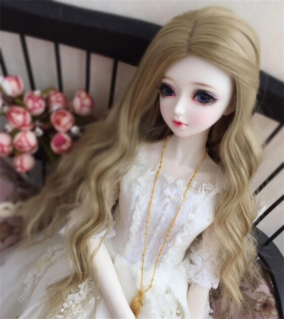 Long Wave Doll Curly Hair - 1/3 1/4 1/6 BJD Wig