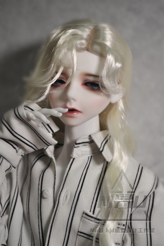 Long Wavy Wig Soft Hair - 1/3 1/4 Bjd