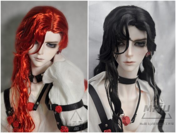 Long Wavy Wig Soft Hair - 1/3 1/4 Bjd