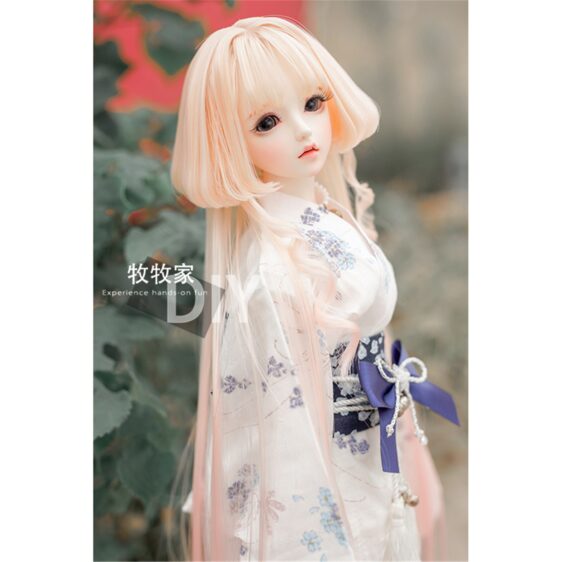 Mix Color BJD Wig for 1/4, 1/3 MSD Dolls