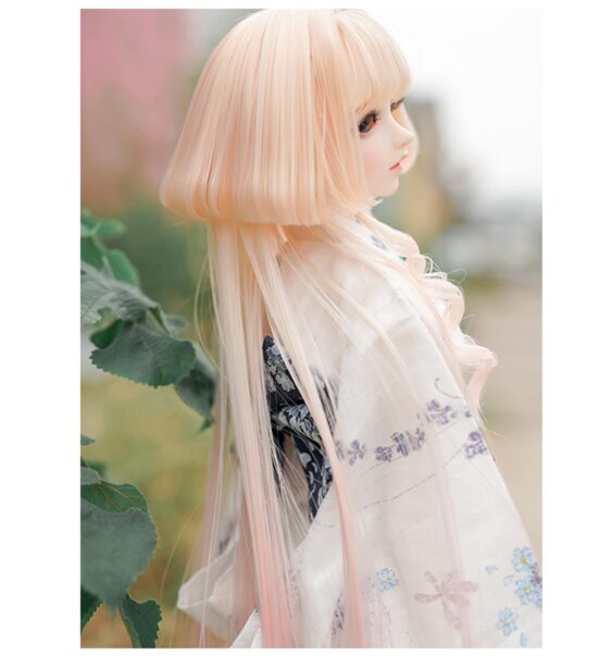 Mix Color BJD Wig for 1/4, 1/3 MSD Dolls