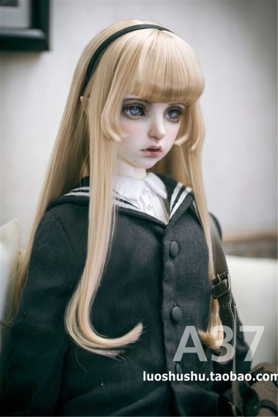 Princess long Doll Wig Hair - 1/3 1/4 1/6 Bjd Wig