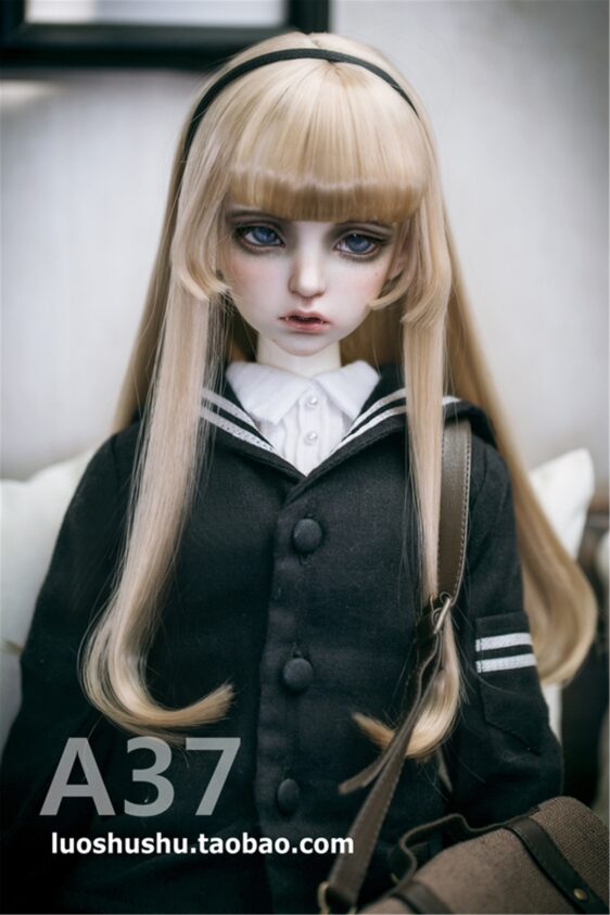 Princess long Doll Wig Hair - 1/3 1/4 1/6 Bjd Wig