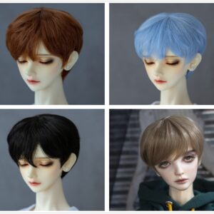 Short Bjd Boy Wig - 1/3 1/4 1/6