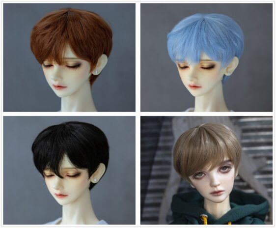 Short Bjd Boy Wig - 1/3 1/4 1/6