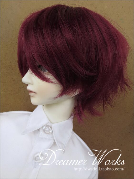 Short Curly BJD Wig – 3 Color Options for 1/3 & 1/4 Dolls