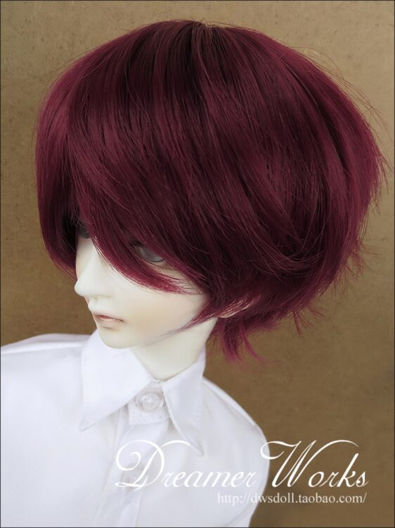 Short Curly BJD Wig – 3 Color Options for 1/3 & 1/4 Dolls