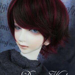 Short Curly BJD Wig – 3 Color Options for 1/3 & 1/4 Dolls