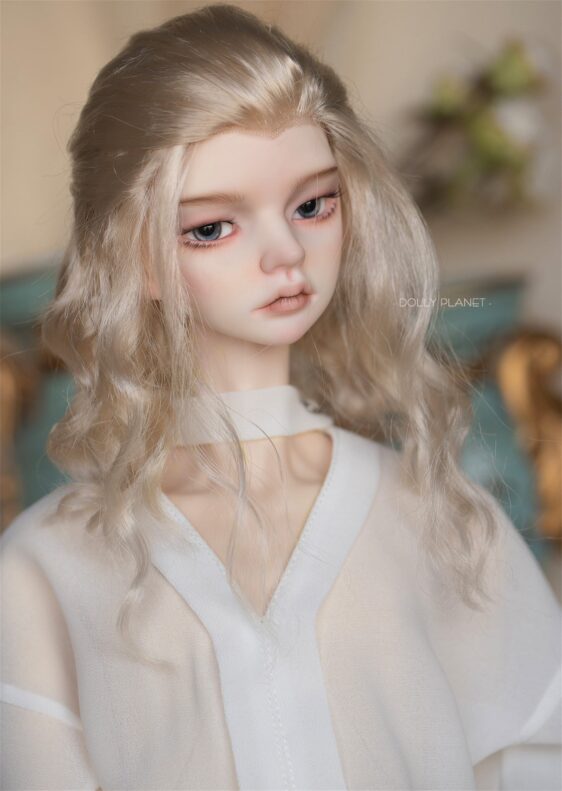 Short Curly BJD Wig – Stylish Hair for 1/3, 1/4, MSD Dolls