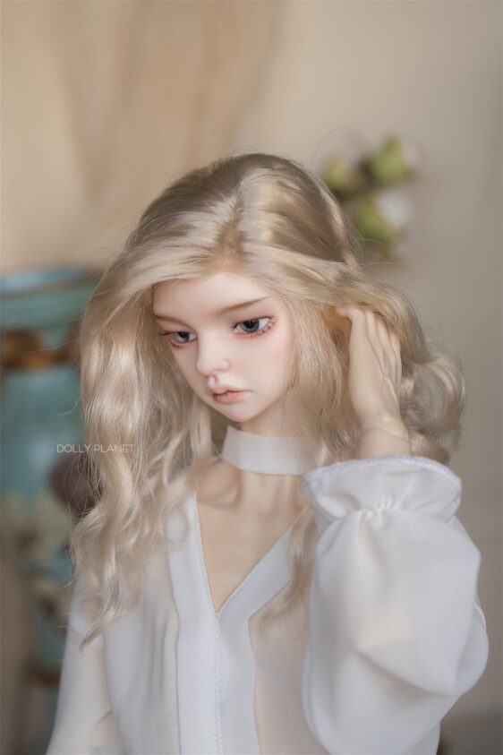 Short Curly BJD Wig – Stylish Hair for 1/3, 1/4, MSD Dolls