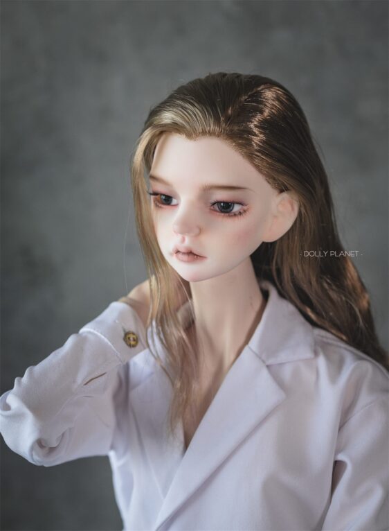 Short Curly BJD Wig – Stylish Hair for 1/3, 1/4, MSD Dolls