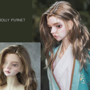 Short Curly BJD Wig – Stylish Hair for 1/3, 1/4, MSD Dolls