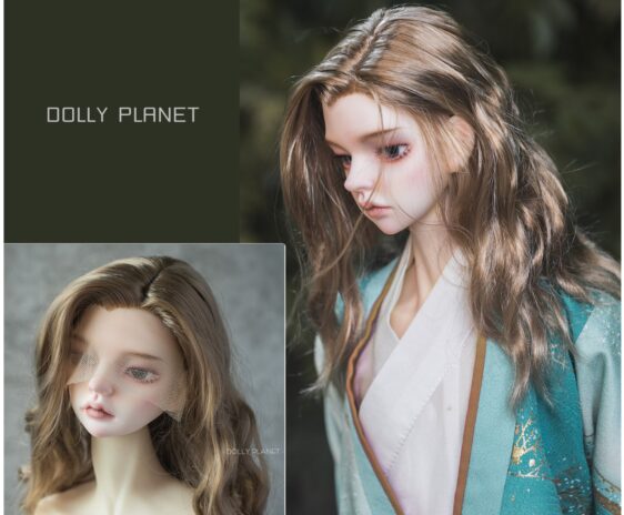 Short Curly BJD Wig – Stylish Hair for 1/3, 1/4, MSD Dolls