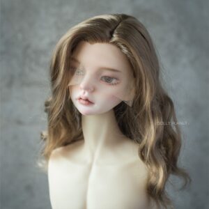 Short Curly BJD Wig – Stylish Hair for 1/3, 1/4, MSD Dolls