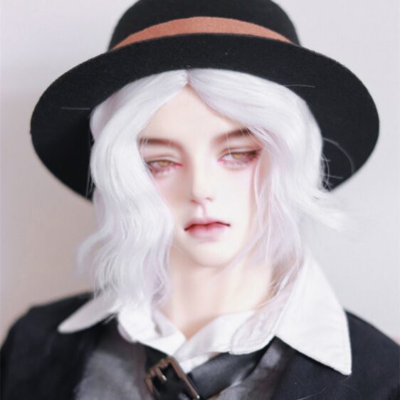 Short Doll Wig 6 Colors Cool Boy Doll Wig 1/6 1/4 1/3 BJD Wig