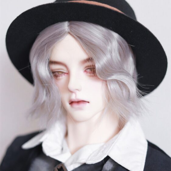 Short Doll Wig 6 Colors Cool Boy Doll Wig 1/6 1/4 1/3 BJD Wig