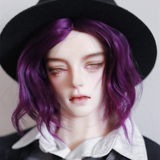 Short Doll Wig 6 Colors Cool Boy Doll Wig 1/6 1/4 1/3 BJD Wig