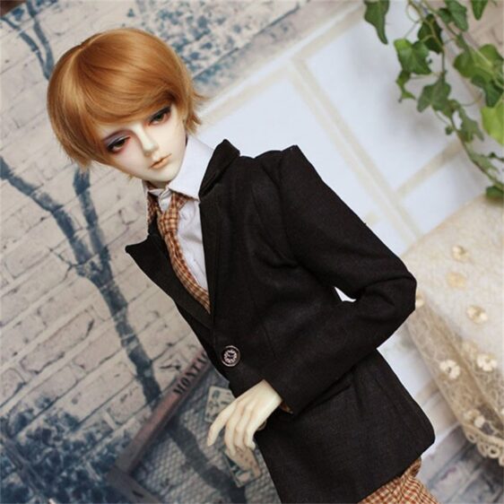 Short doll wig Bjd wig 1/3 1/4 1/6 1/8 boy doll hair