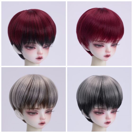 Short fashion boy doll hair - 1/3 1/4 1/6 doll wig