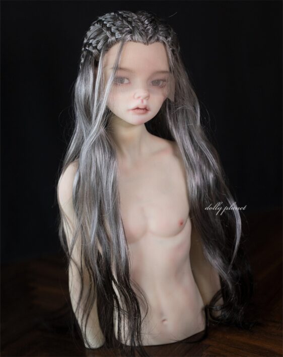 Soft Braided BJD Wig – Curly Long Hair for 1/3 Dolls