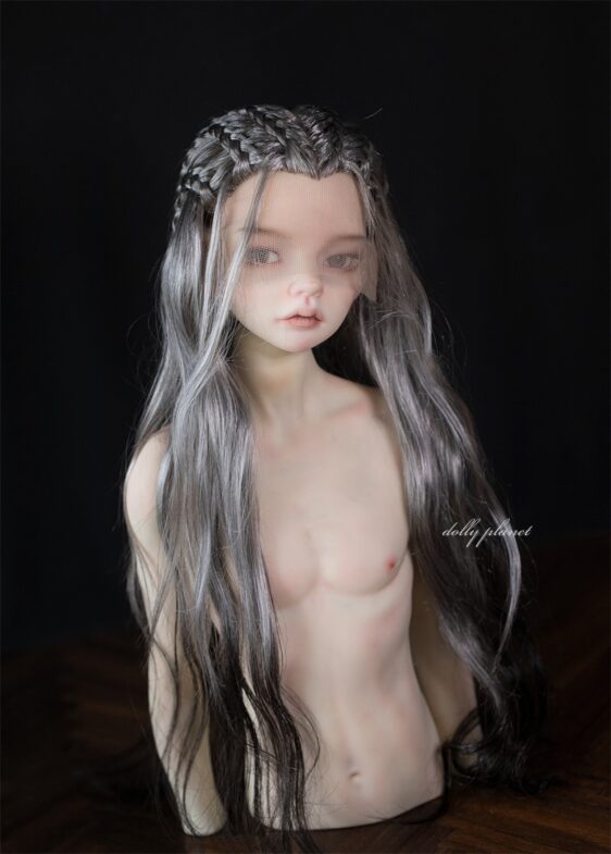 Soft Braided BJD Wig – Curly Long Hair for 1/3 Dolls