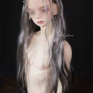 Soft Braided BJD Wig – Curly Long Hair for 1/3 인형