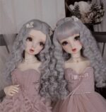 Soft Imitation Mohair BJD Wig – Wavy Elegance for 1/3, 1/4, 1/6, & Blythe Dolls