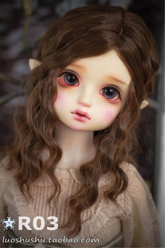 Soft Long Wavy Doll Wig - 1/4 1/3 BJD