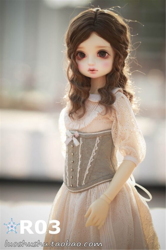 Soft Long Wavy Doll Wig - 1/4 1/3 BJD