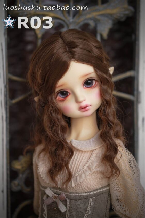 Soft Long Wavy Doll Wig - 1/4 1/3 BJD