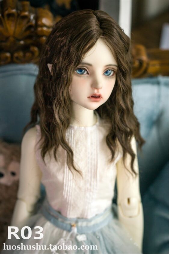 Soft Long Wavy Doll Wig - 1/4 1/3 BJD