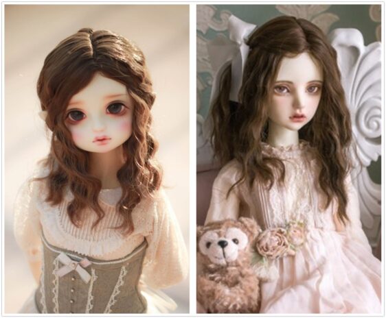 Soft Long Wavy Doll Wig - 1/4 1/3 BJD