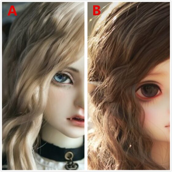 Soft Long Wavy Doll Wig - 1/4 1/3 BJD