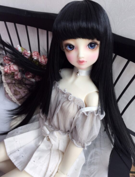 Straight Layered Cut BJD Wig - 1/3 1/4 1/6 SD/MSD/Yosd