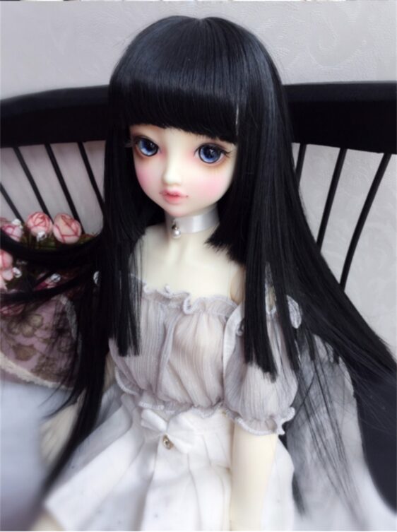 Straight Layered Cut BJD Wig - 1/3 1/4 1/6 SD/MSD/Yosd