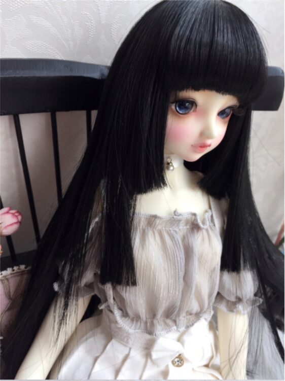 Straight Layered Cut BJD Wig - 1/3 1/4 1/6 SD/MSD/Yosd