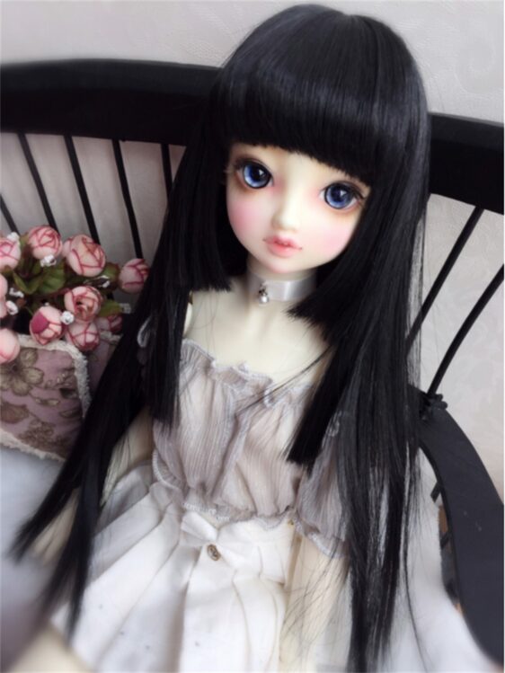 Straight Layered Cut BJD Wig - 1/3 1/4 1/6 SD/MSD/Yosd