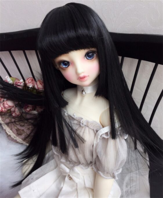 Straight Layered Cut BJD Wig - 1/3 1/4 1/6 SD/MSD/Yosd