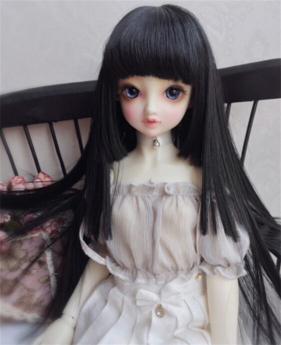 Straight Layered Cut BJD Wig - 1/3 1/4 1/6 SD/MSD/Yosd