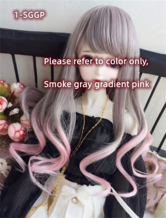 Straight Layered Cut BJD Wig - 1/3 1/4 1/6 SD/MSD/Yosd